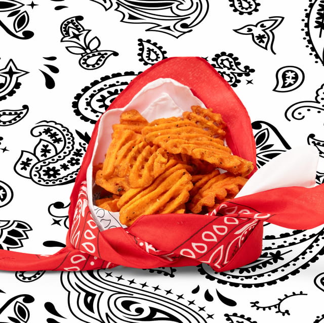 **Regular Waffle Fries**NEW.